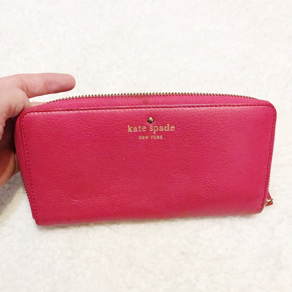 Kate Spade Large continental wallet pink